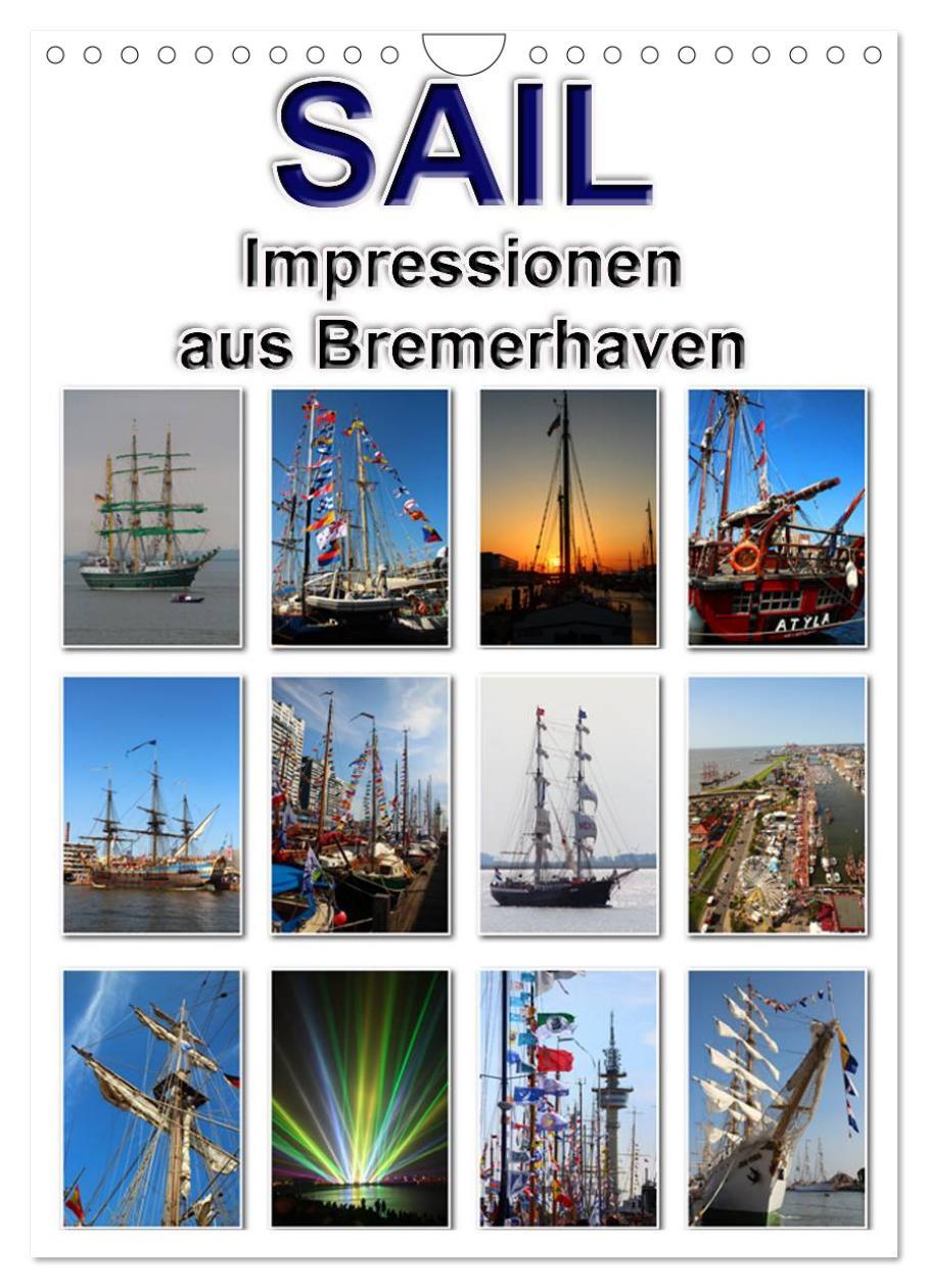 Cover: 9783457032992 | Sail - Impressionen aus Bremerhaven (Wandkalender 2025 DIN A4...