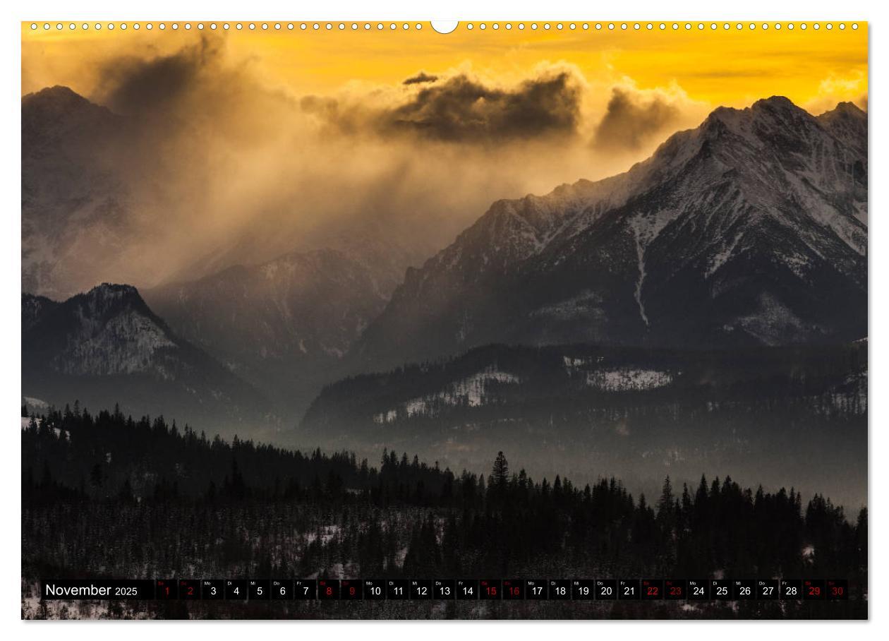 Bild: 9783435446490 | Berge. Polen (Wandkalender 2025 DIN A2 quer), CALVENDO Monatskalender