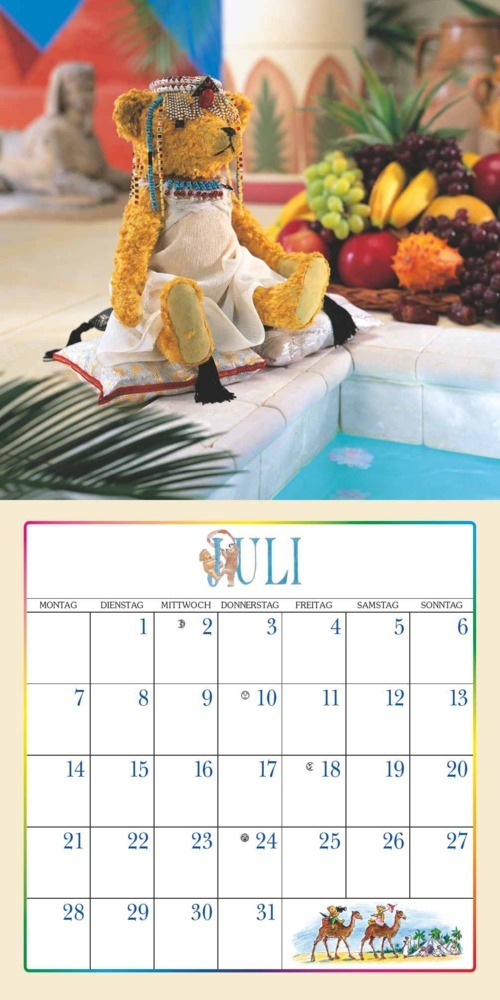 Bild: 4250809653266 | DUMONT - Der Teddybär 2025 Broschürenkalender, 30x30cm,...