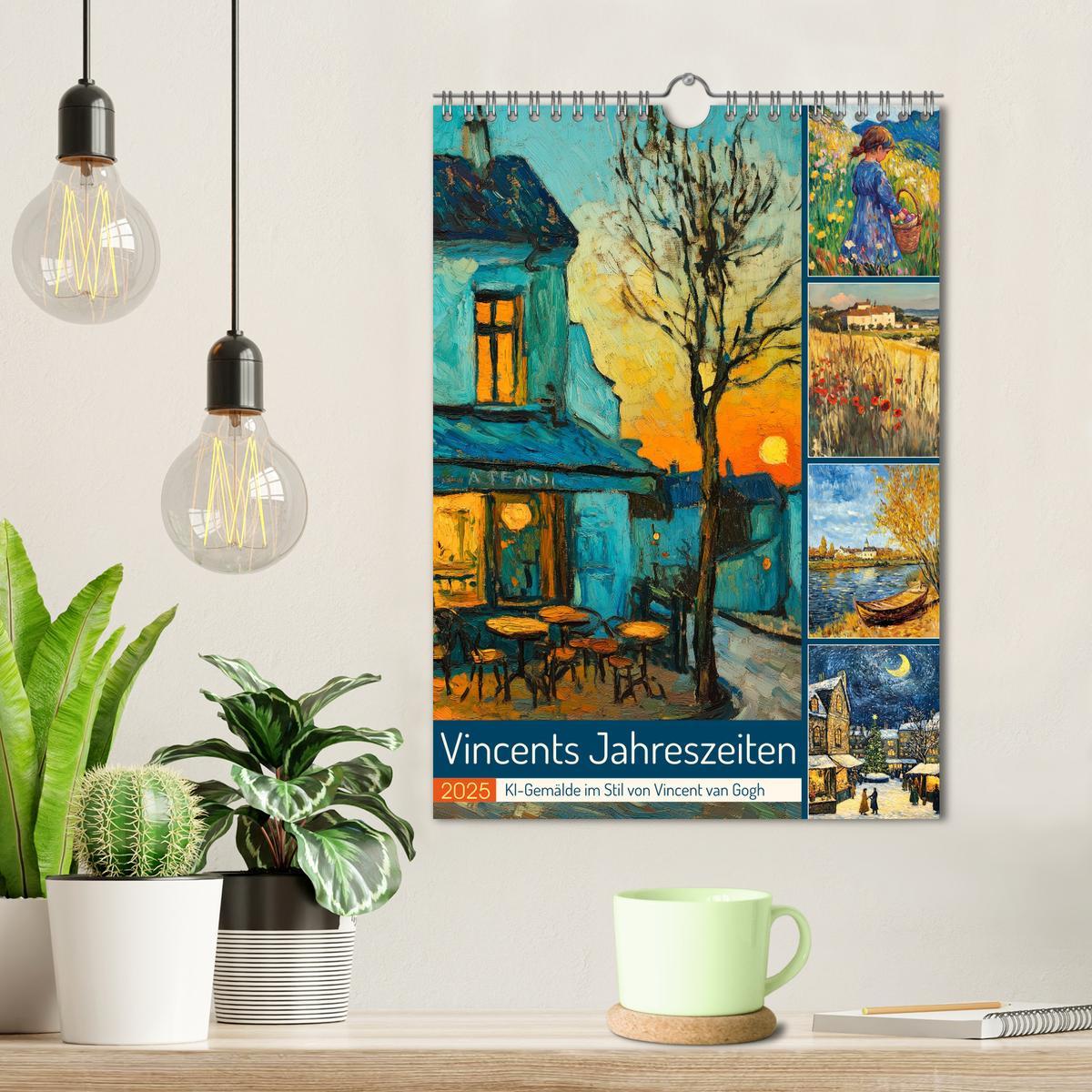 Bild: 9783457237656 | Vincents Jahreszeiten (Wandkalender 2025 DIN A4 hoch), CALVENDO...