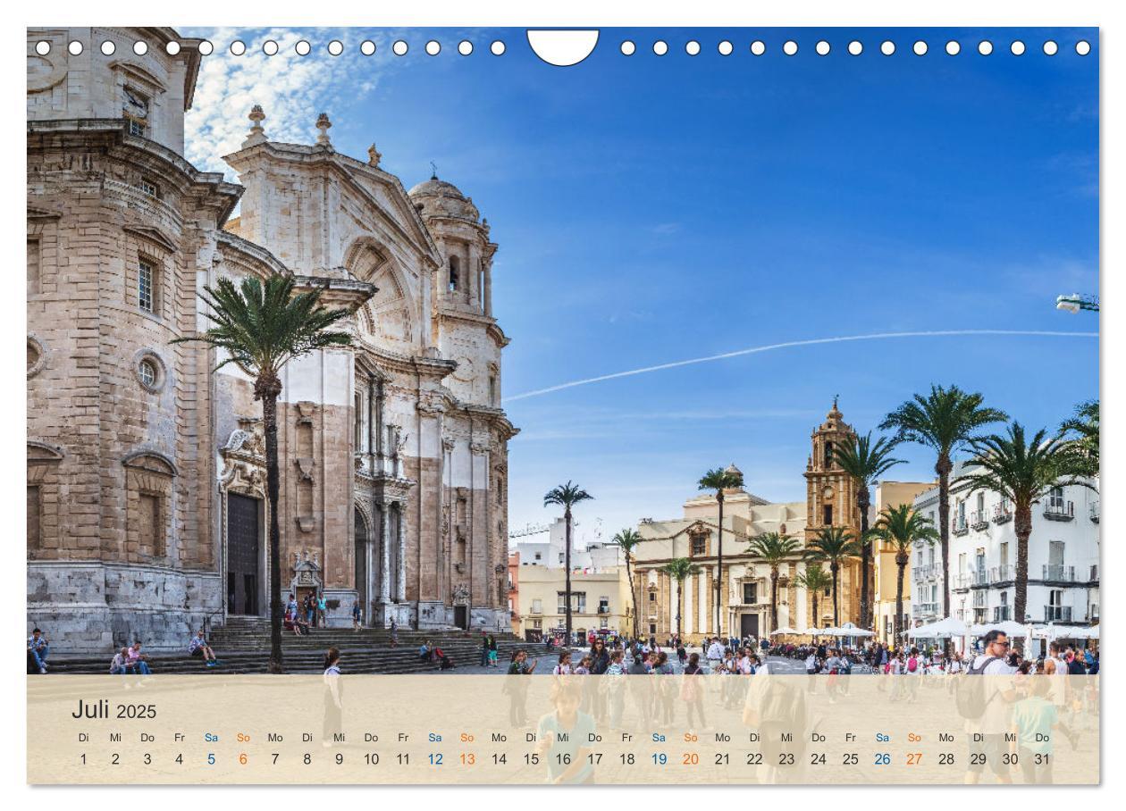 Bild: 9783383972454 | Cádiz - die Stadt des Lichts (Wandkalender 2025 DIN A4 quer),...