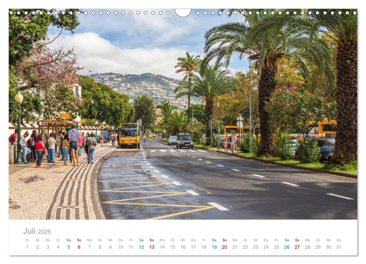 Bild: 9783435245284 | Funchal - Madeiras stolze Hauptstadt (Wandkalender 2025 DIN A3...