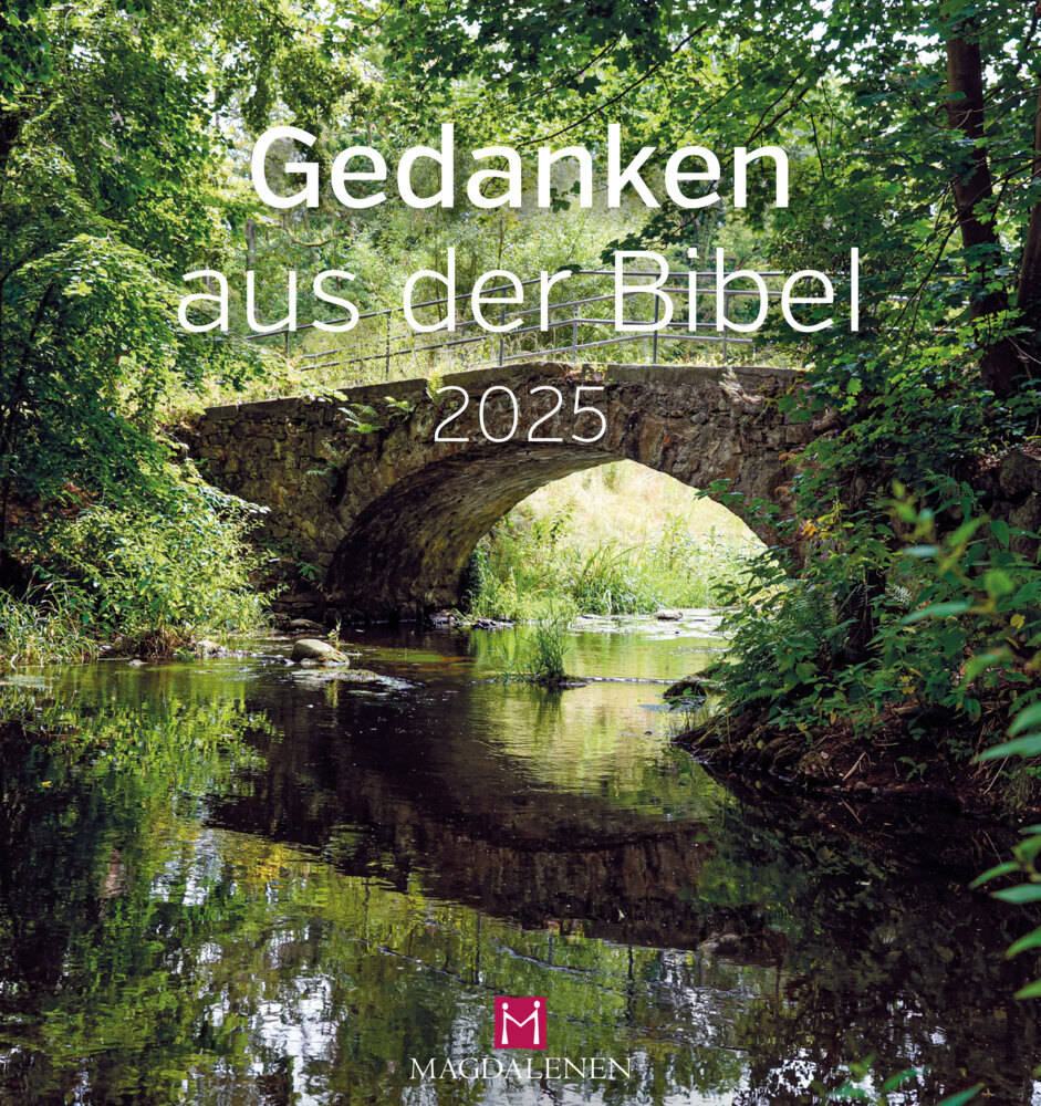 Cover: 9783957482471 | Gedanken aus der Bibel 2025 | Kalender | Spiralbindung | 13 S. | 2025