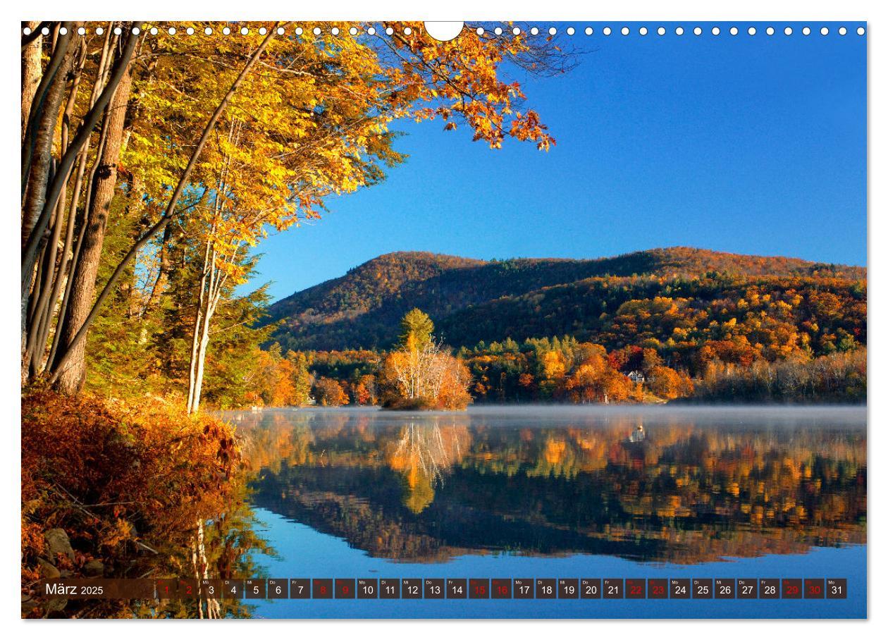 Bild: 9783457169032 | Neu England, Indian Summer (Wandkalender 2025 DIN A3 quer),...