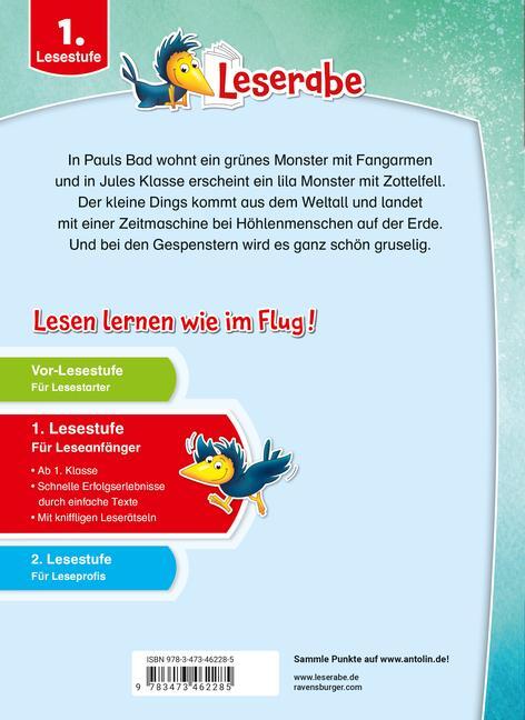 Bild: 9783473462285 | Witzige Monstergeschichten - Leserabe ab 1. Klasse - Erstlesebuch...