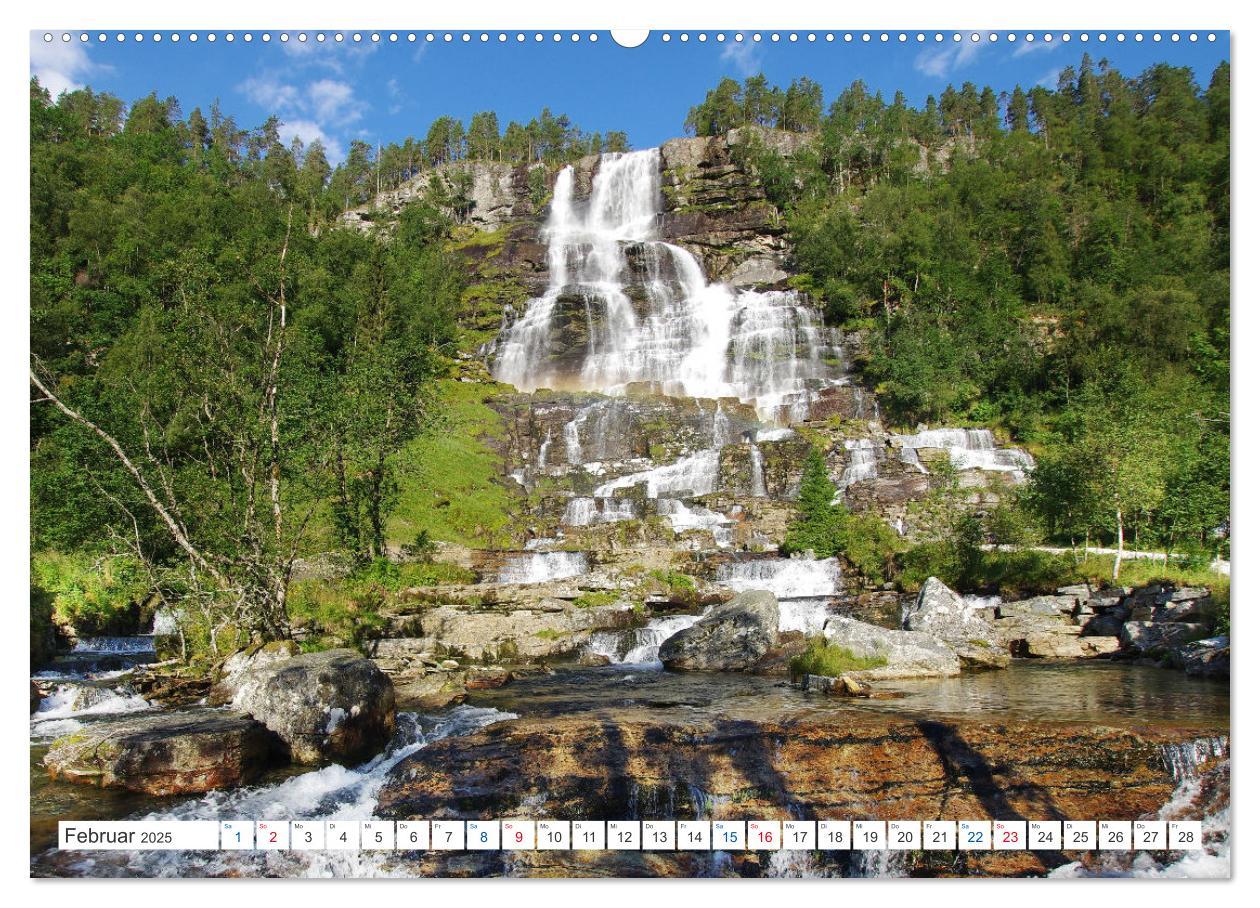 Bild: 9783435470440 | Norwegen PUR (Wandkalender 2025 DIN A2 quer), CALVENDO Monatskalender