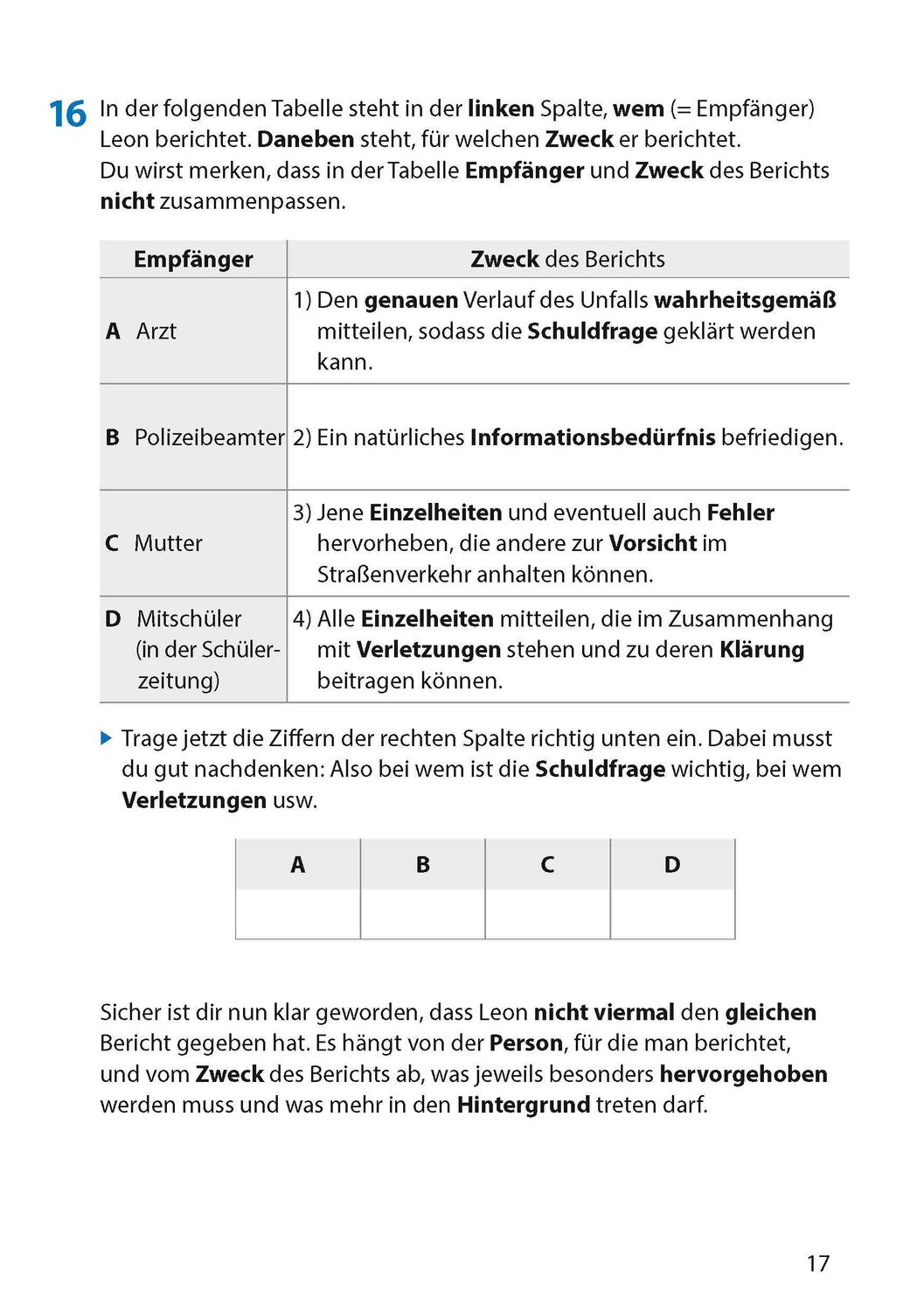 Bild: 9783881002264 | Bericht. Aufsatz 5.-7. Klasse | Gerhard Widmann | Taschenbuch | 2001