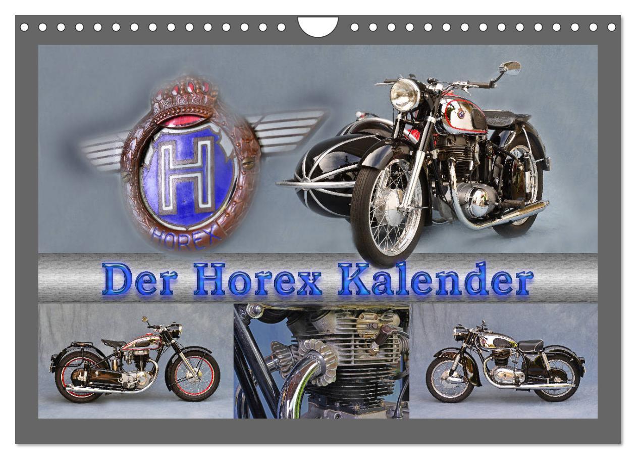 Cover: 9783435193448 | Der Horex Kalender (Wandkalender 2025 DIN A4 quer), CALVENDO...