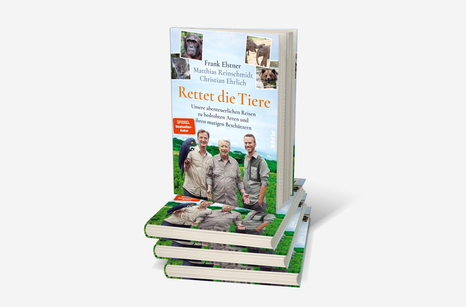 Bild: 9783492071727 | Rettet die Tiere | Frank Elstner (u. a.) | Buch | 224 S. | Deutsch