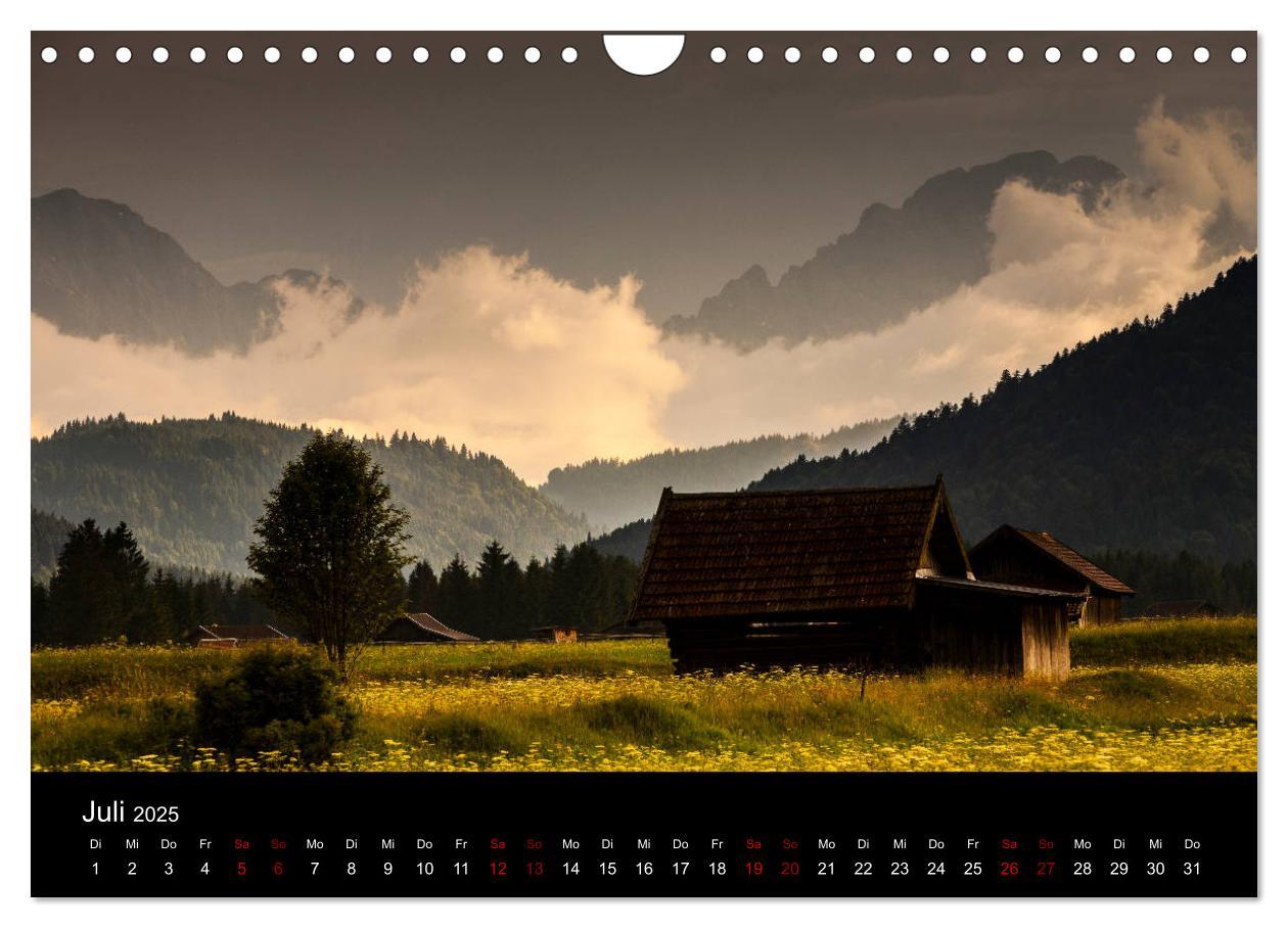 Bild: 9783435456048 | Bayerische Landschaften (Wandkalender 2025 DIN A4 quer), CALVENDO...