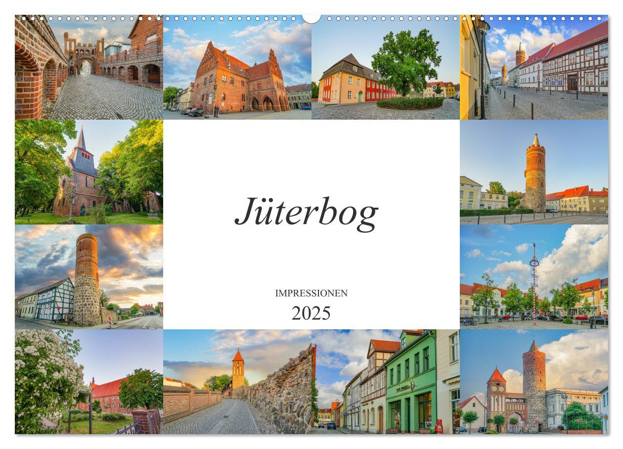 Cover: 9783435223954 | Jüterbog Impressionen (Wandkalender 2025 DIN A2 quer), CALVENDO...