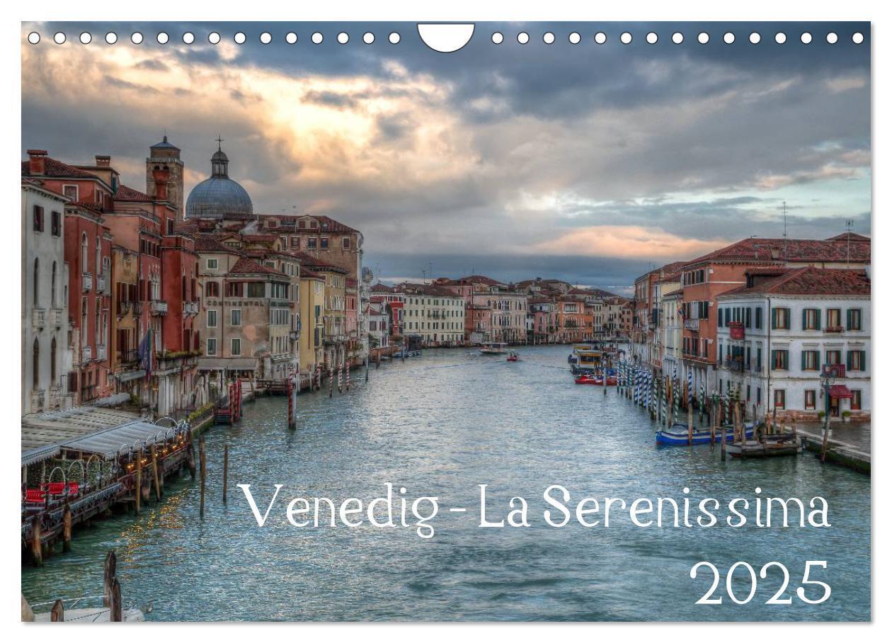 Cover: 9783435473267 | Venedig - La Serenissima 2025 (Wandkalender 2025 DIN A4 quer),...