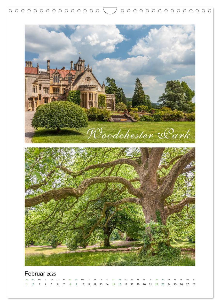 Bild: 9783457033623 | Gartenparadiese in England (Wandkalender 2025 DIN A3 hoch),...