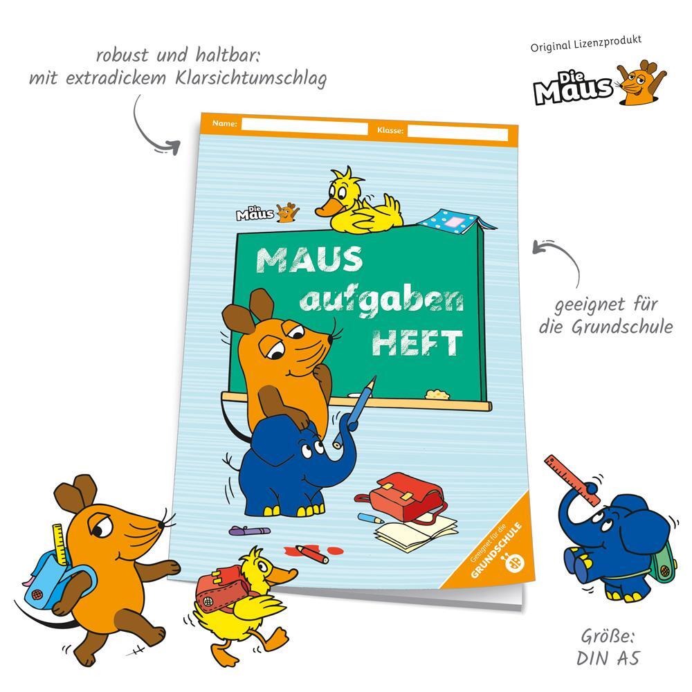 Bild: 9783988023537 | Trötsch Hausaufgabenheft Grundschule DIE MAUS | KG | Taschenbuch