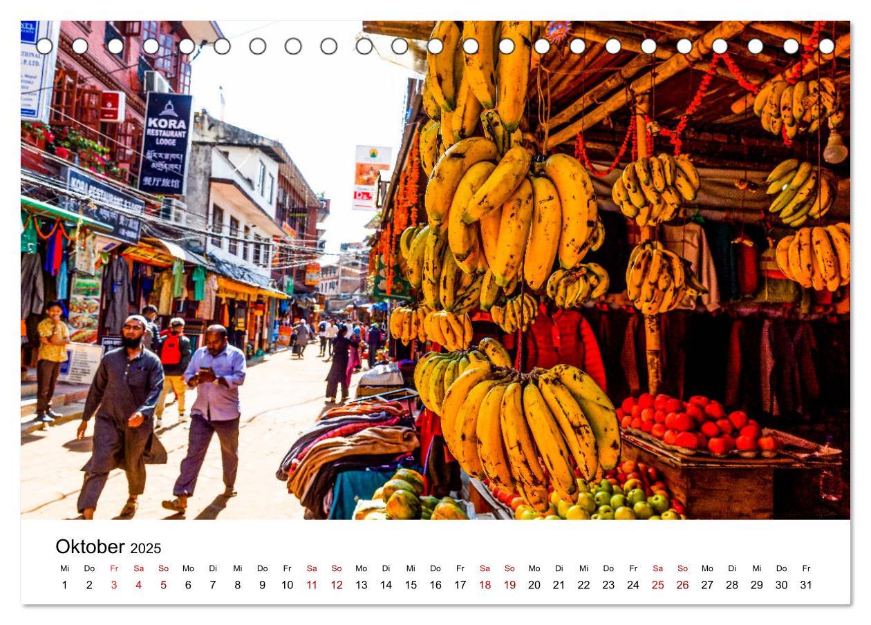 Bild: 9783435139965 | Impressionen aus Kathmandu (Tischkalender 2025 DIN A5 quer),...