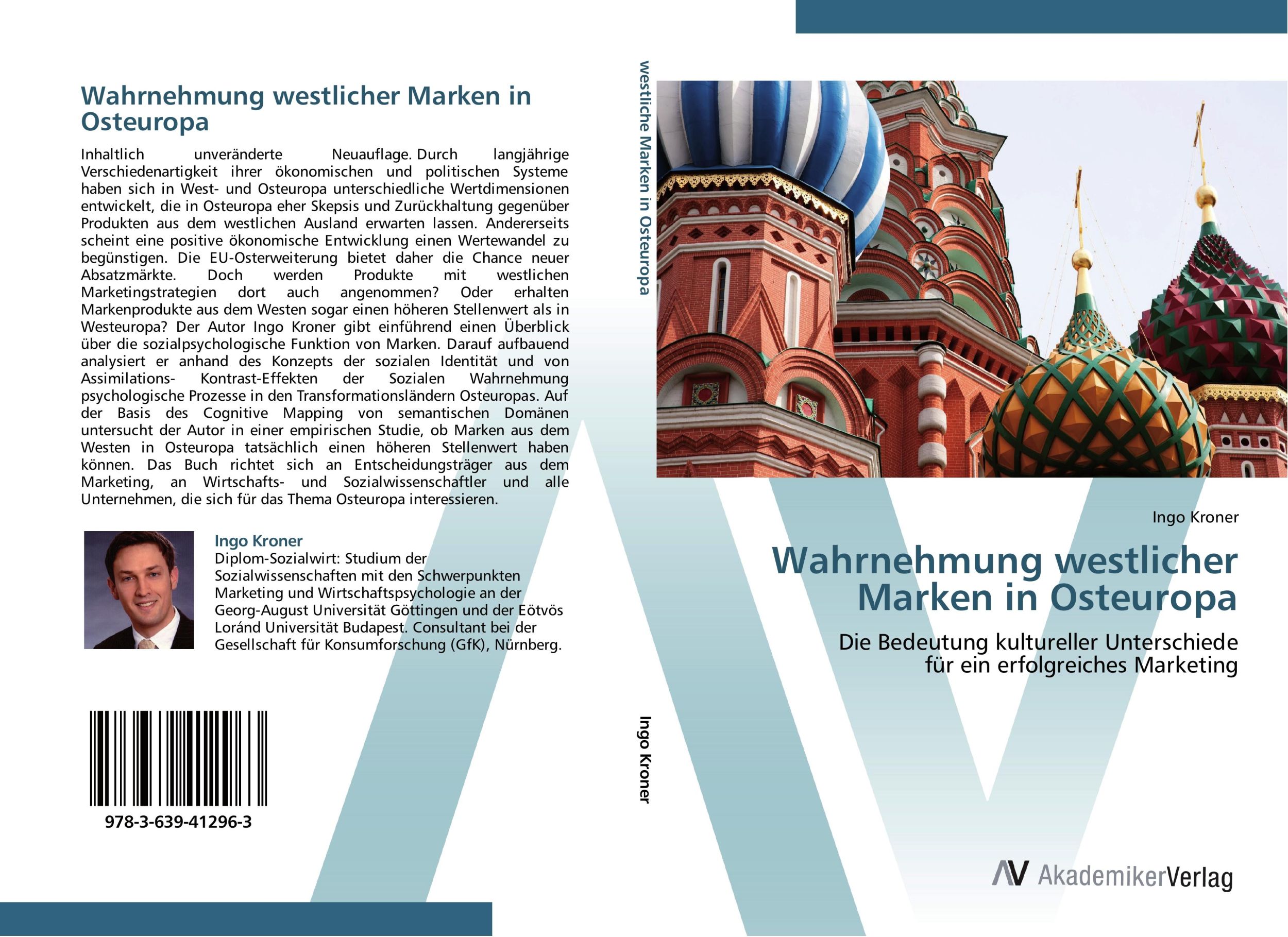 Cover: 9783639412963 | Wahrnehmung westlicher Marken in Osteuropa | Ingo Kroner | Taschenbuch