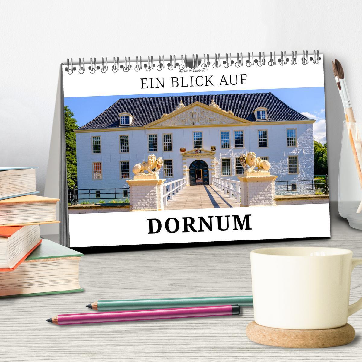 Bild: 9783383922374 | Ein Blick auf Dornum (Tischkalender 2025 DIN A5 quer), CALVENDO...