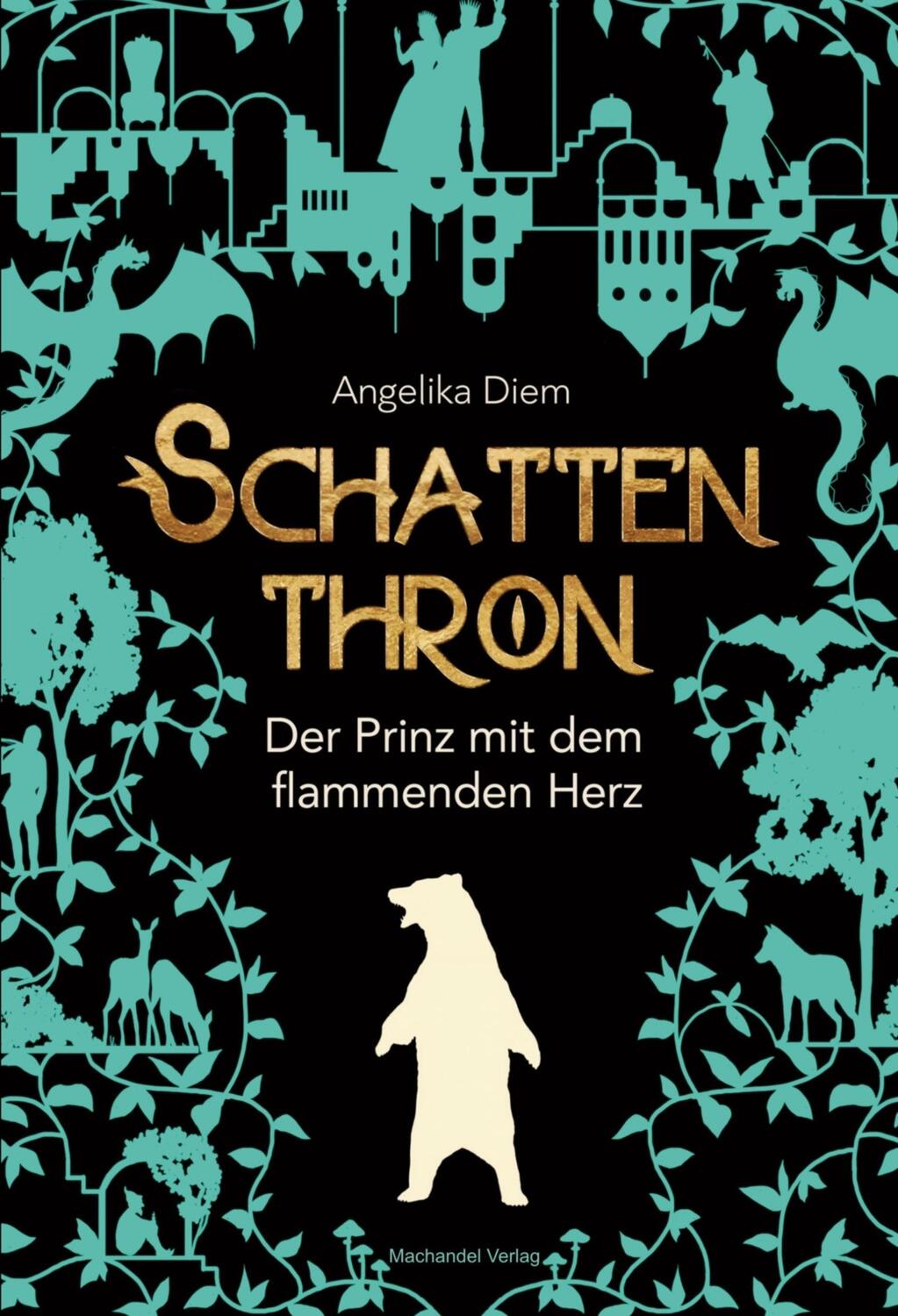 Cover: 9783959594486 | Schattenthron II | Der Prinz mit dem flammenden Herz | Angelika Diem