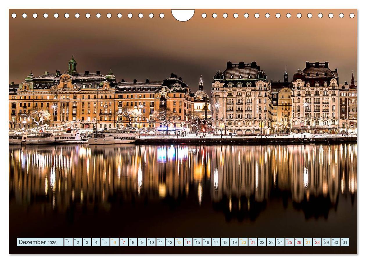 Bild: 9783435573905 | Stockholm - Venedig des Nordens (Wandkalender 2025 DIN A4 quer),...