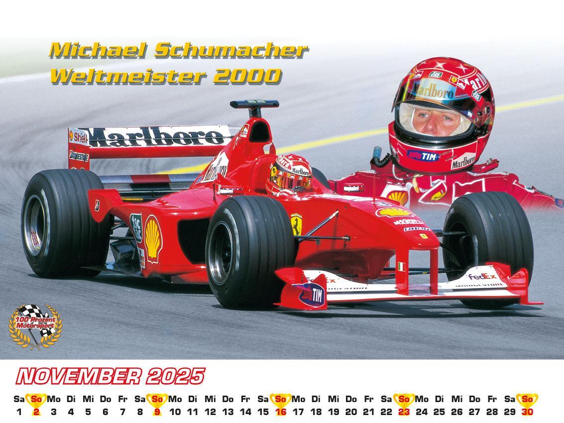 Bild: 9783948794804 | Best of F1 Weltmeister der 90iger Kalender 2025 | Frank Pommer | 2025