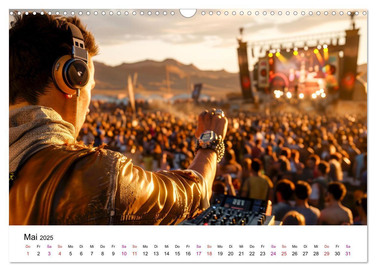 Bild: 9783457171479 | Festival Time (Wandkalender 2025 DIN A3 quer), CALVENDO Monatskalender