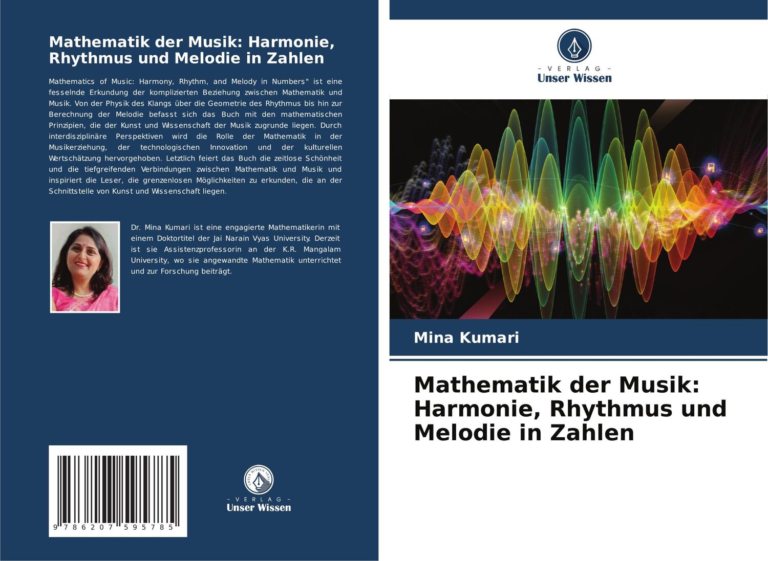 Cover: 9786207595785 | Mathematik der Musik: Harmonie, Rhythmus und Melodie in Zahlen | Buch