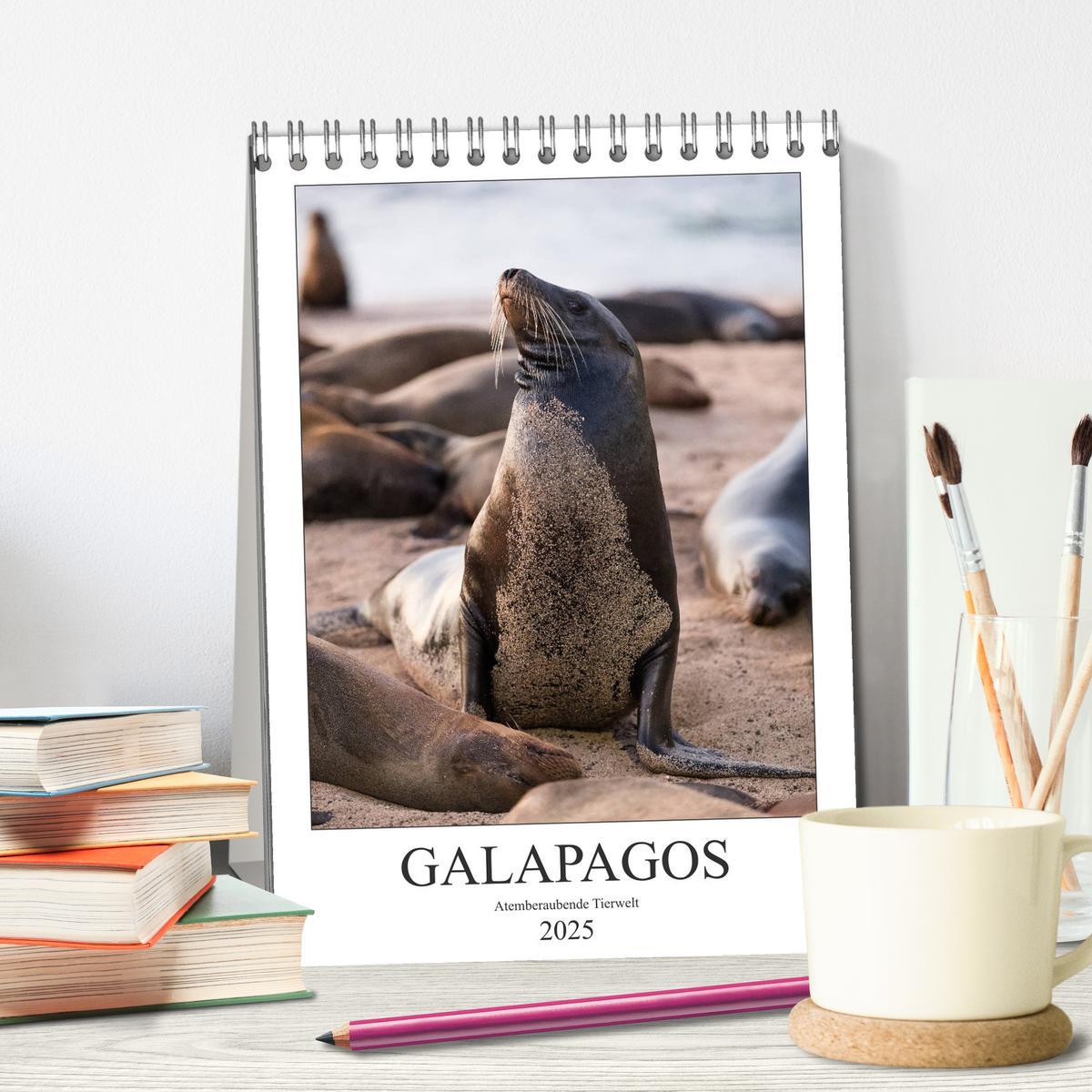 Bild: 9783435977918 | Galapagos - Atemberaubende Tierwelt (Tischkalender 2025 DIN A5...