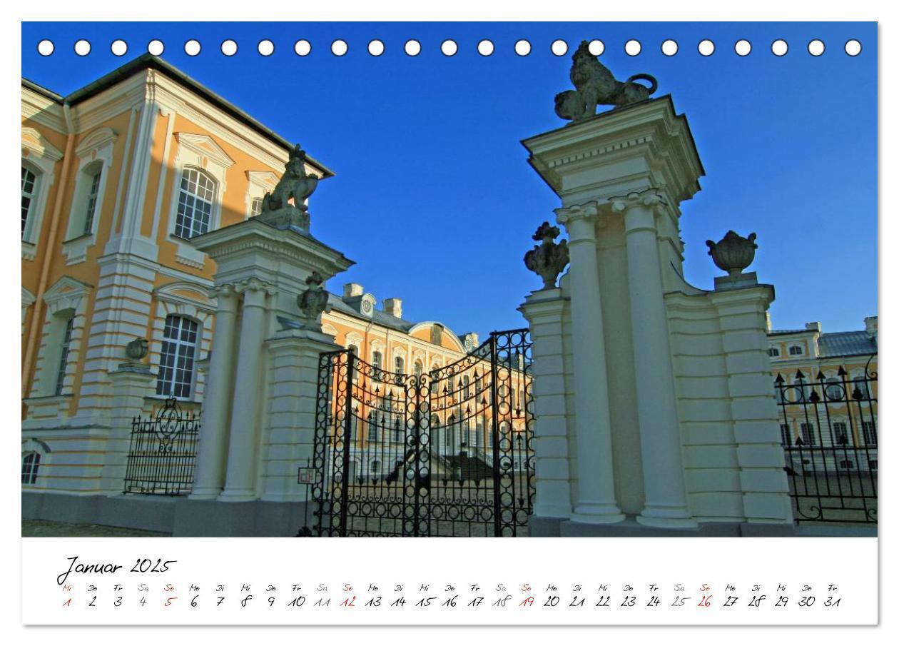 Bild: 9783435642113 | Litauen und Lettland (Tischkalender 2025 DIN A5 quer), CALVENDO...