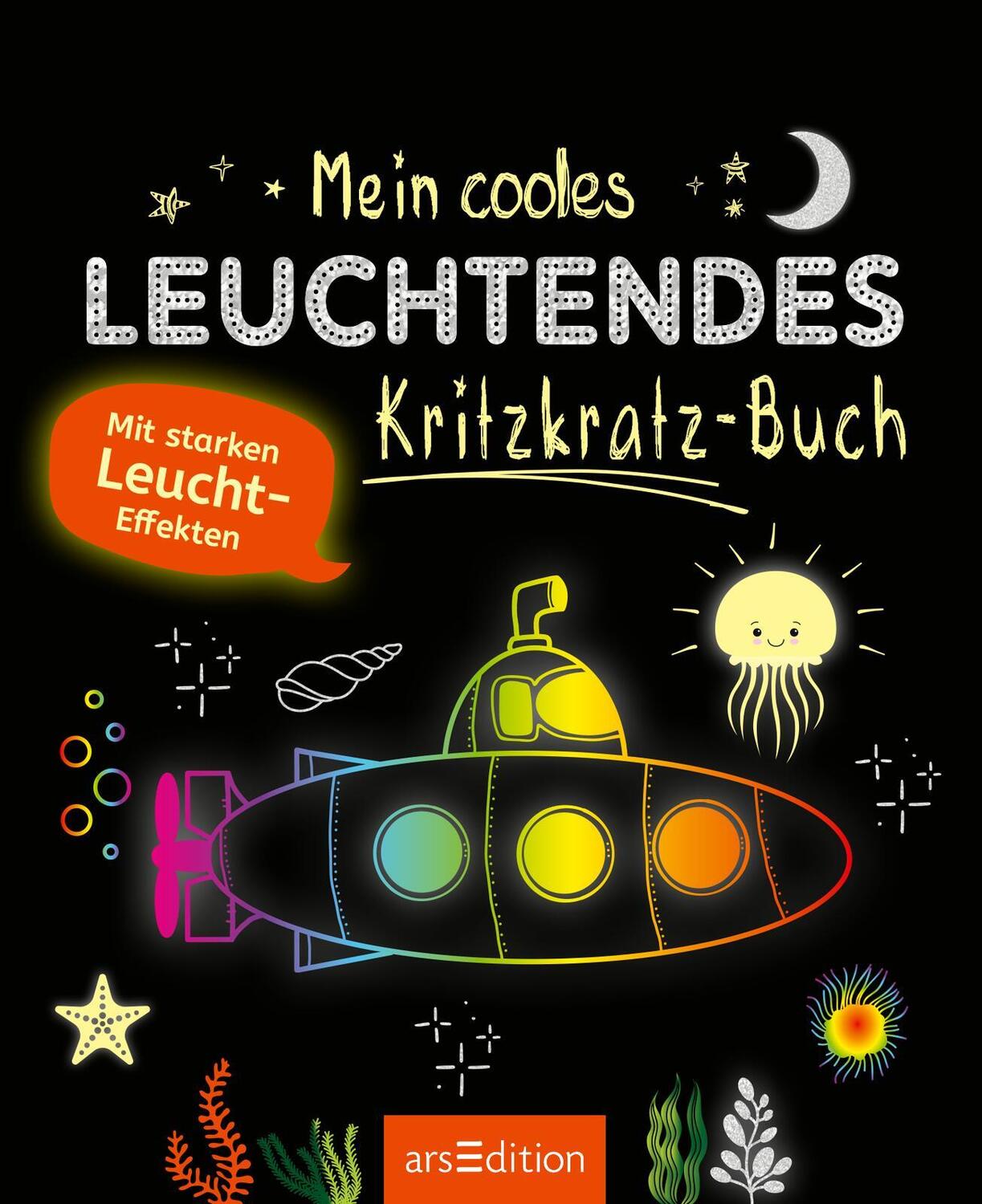 Bild: 9783845850597 | Mein cooles leuchtendes Kritzkratz-Buch | Mit starken Leucht-Effekten