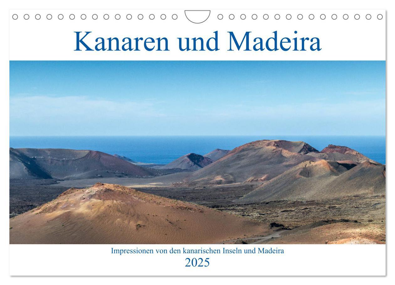 Cover: 9783435398928 | Kanaren und Madeira (Wandkalender 2025 DIN A4 quer), CALVENDO...