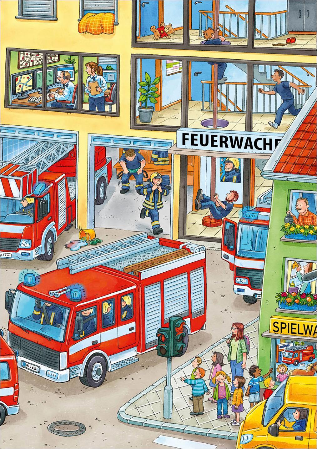 Bild: 9783743210714 | Wo ist das kleine Feuerwehrauto? | Loewe Von Anfang An (u. a.) | Buch