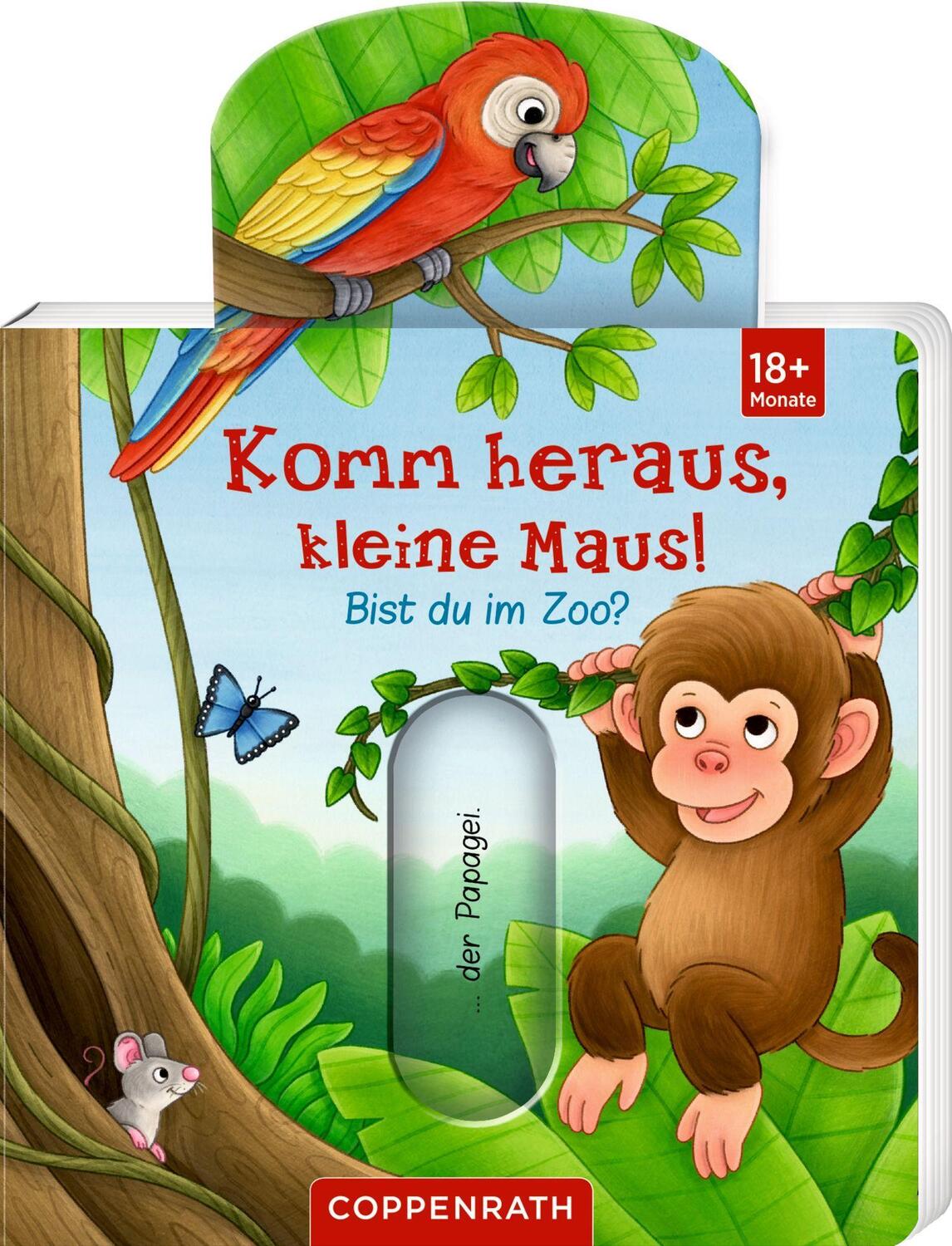 Cover: 9783649647355 | Komm heraus, kleine Maus!: Bist du im Zoo? | Ruby Warnecke | Buch