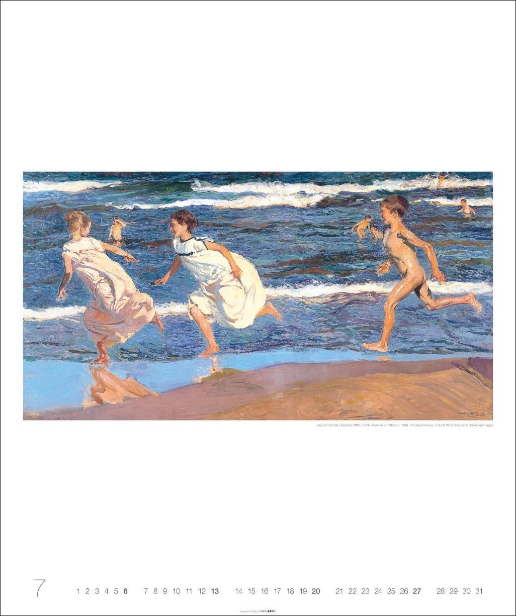 Bild: 9783839901267 | Joaquín Sorolla Edition Kalender 2025 - Sommer · Sonne · Meer | 14 S.