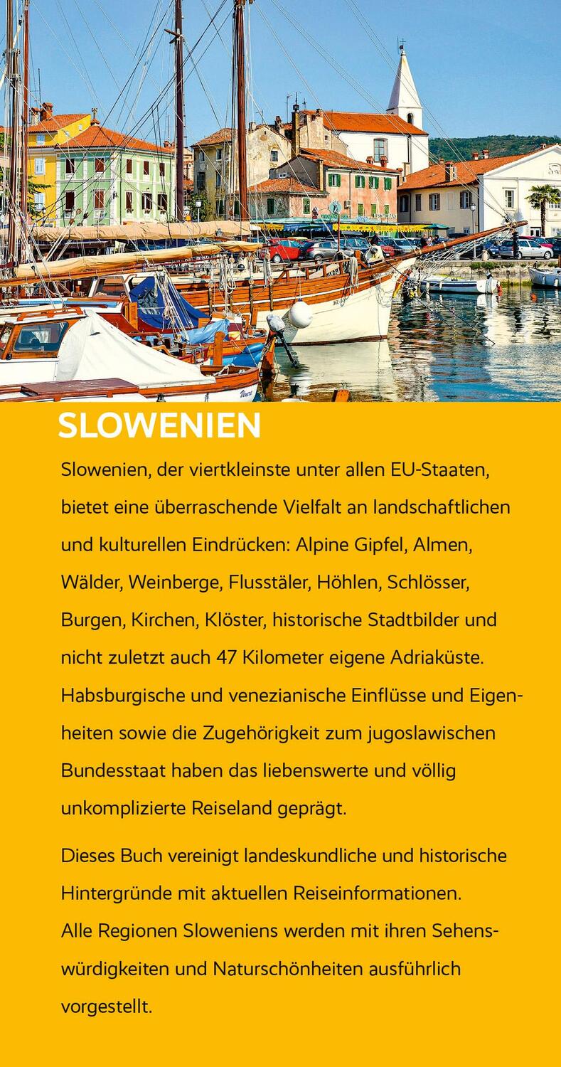 Bild: 9783897945838 | TRESCHER Reiseführer Slowenien | Matthias Jacob (u. a.) | Taschenbuch