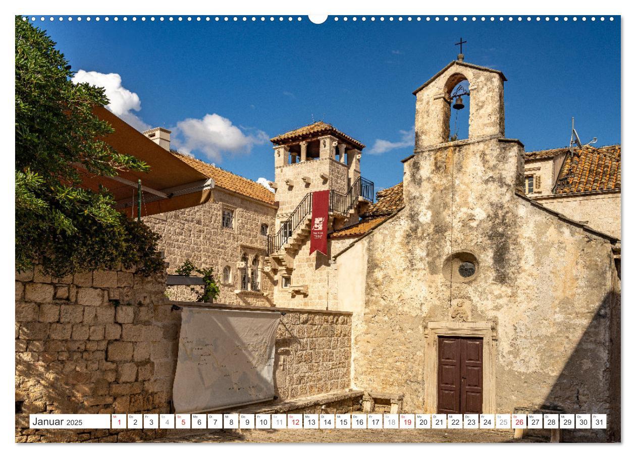 Bild: 9783457148808 | Kroatien - Korcula (Wandkalender 2025 DIN A2 quer), CALVENDO...