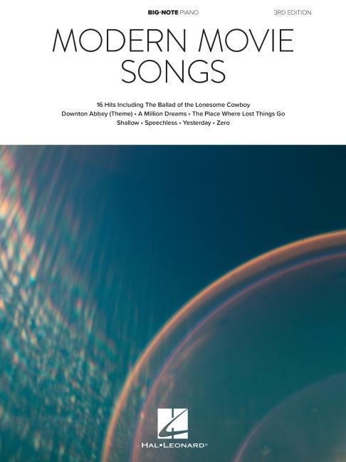 Cover: 9781540088994 | Modern Movie Songs - 3rd Edition - Big-Note Piano Songbook with Lyrics