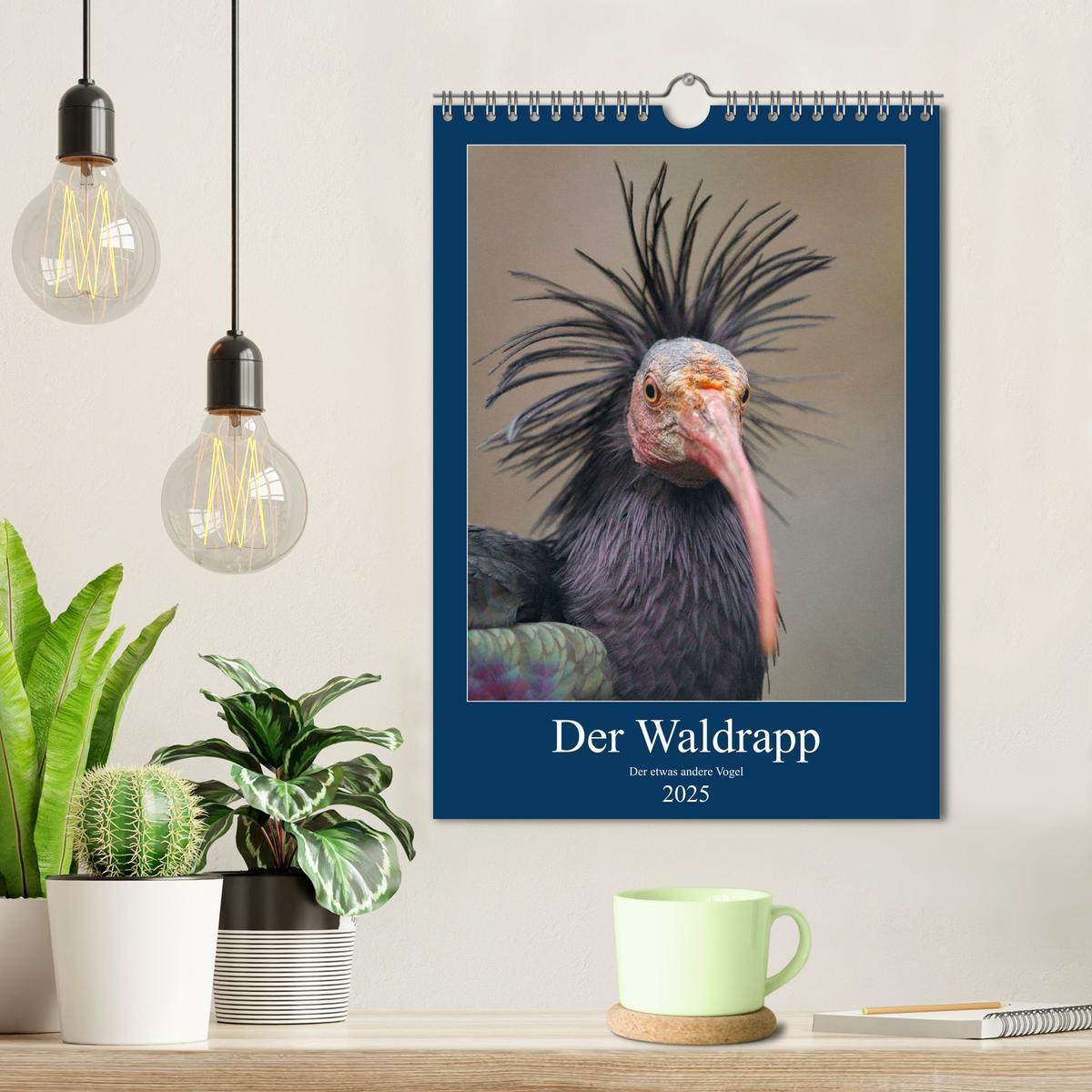 Bild: 9783435944200 | Der Waldrapp - Der etwas andere Vogel (Wandkalender 2025 DIN A4...