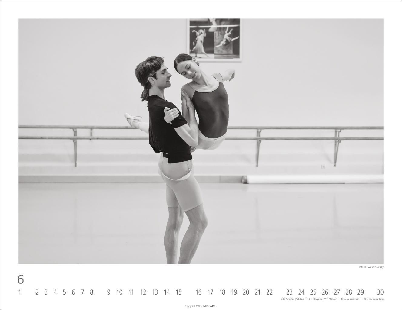 Bild: 9783839900369 | Ballettsaal - Stuttgarter Ballett Kalender 2025 - Stuttgarter Ballett