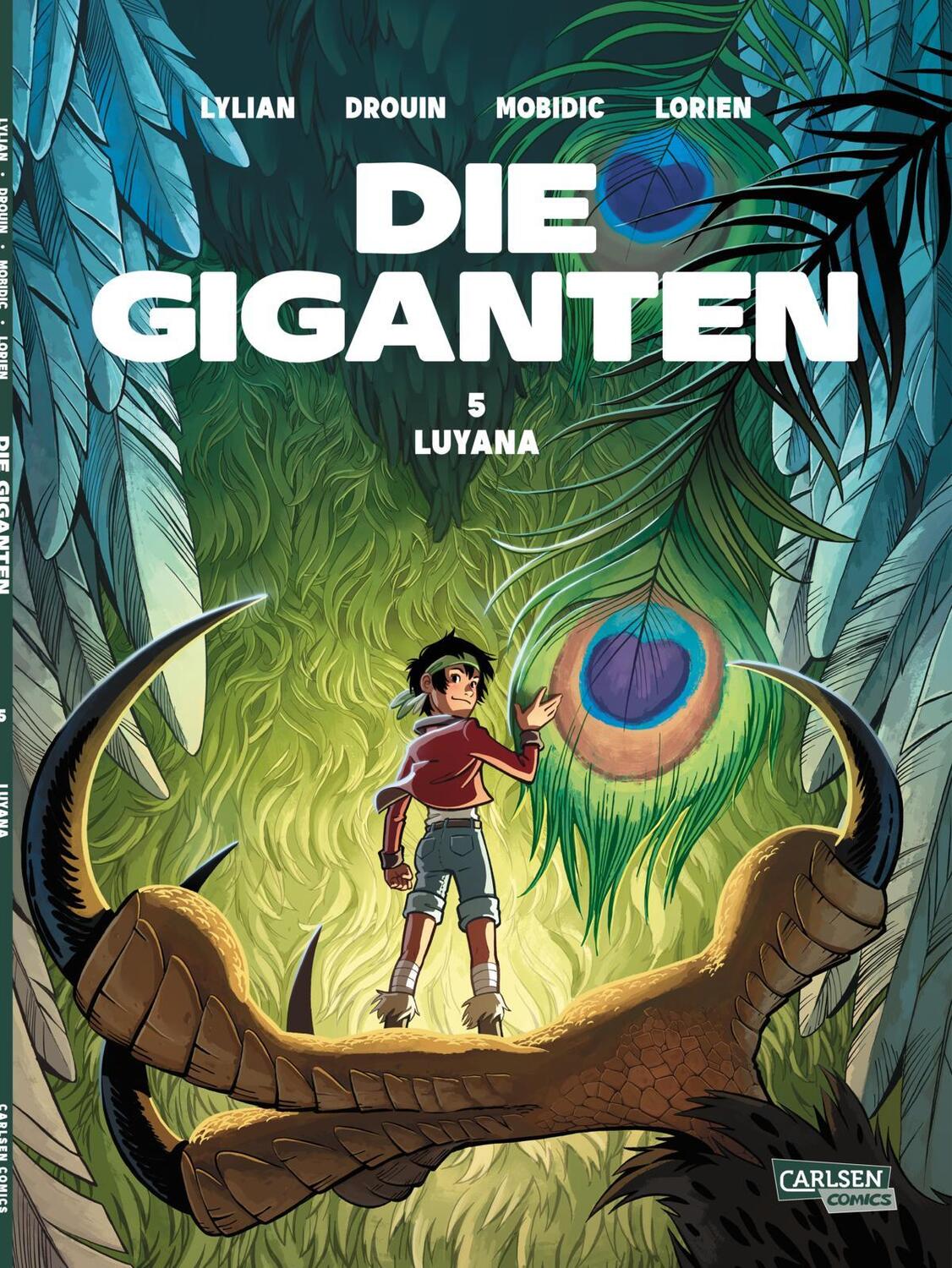 Cover: 9783551792792 | Die Giganten 5: Luyana | Comic für Kinder ab 9 Jahren | Lylian | Buch