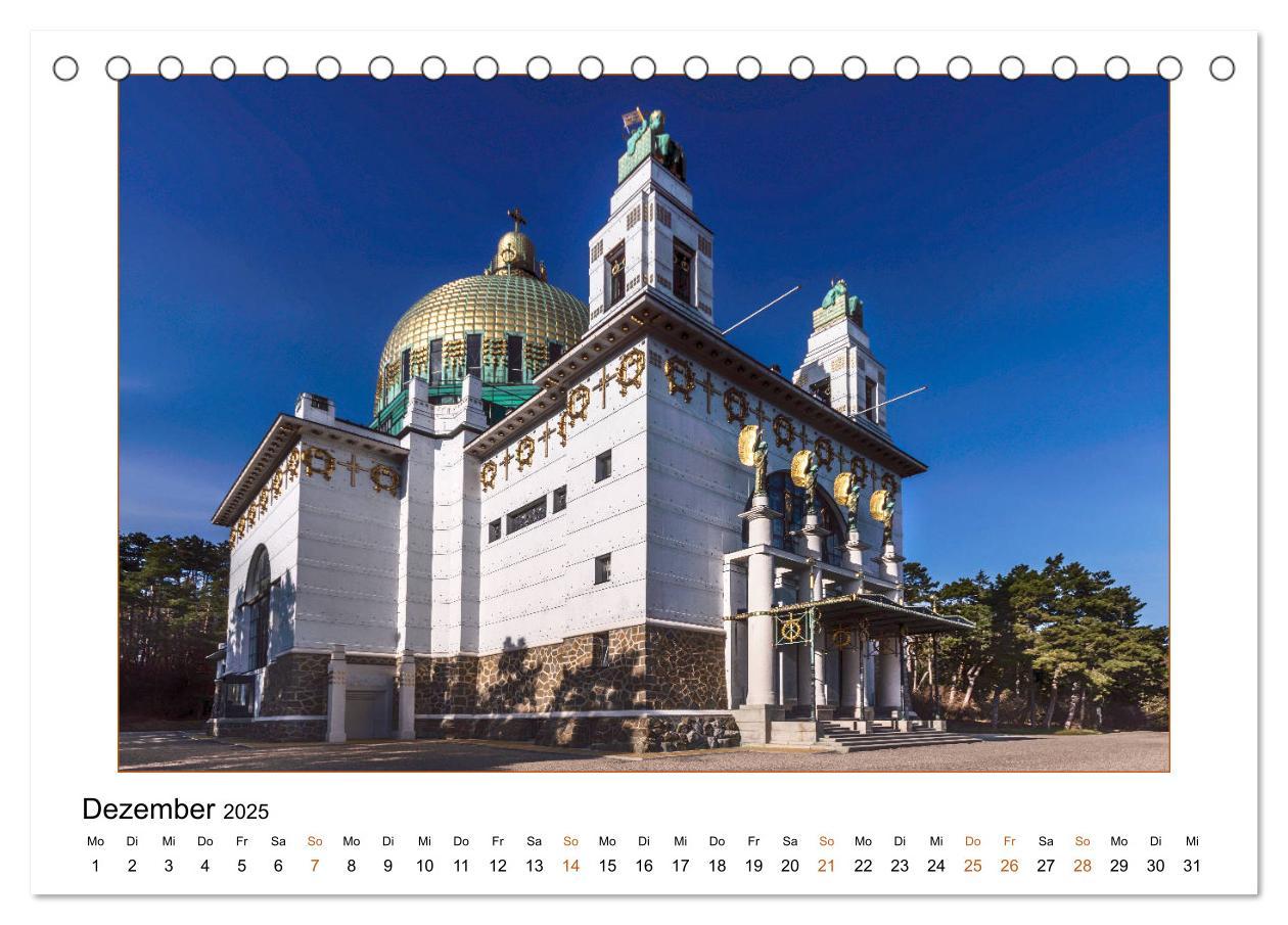 Bild: 9783435282302 | Otto Wagners Wien (Tischkalender 2025 DIN A5 quer), CALVENDO...