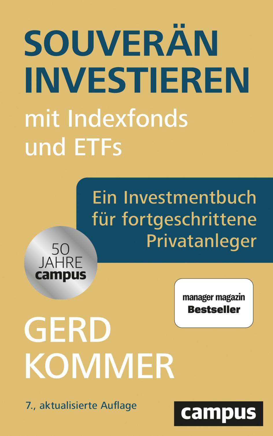 Cover: 9783593520643 | Souverän investieren mit Indexfonds und ETFs | Gerd Kommer | Buch