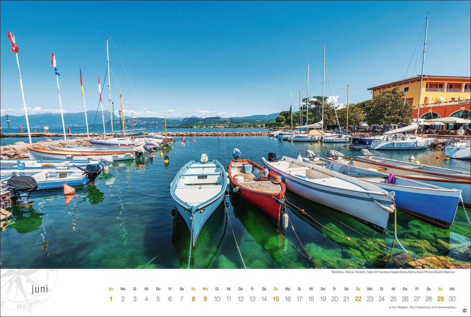 Bild: 9783756404896 | Gardasee Globetrotter Kalender 2025 - Von romantischen Buchten und...