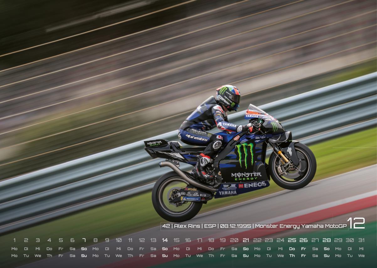 Bild: 9783986734039 | Motorrad Grand Prix 2025 - Kalender MotoGP DIN A3 | GP-Fever.de | 2025