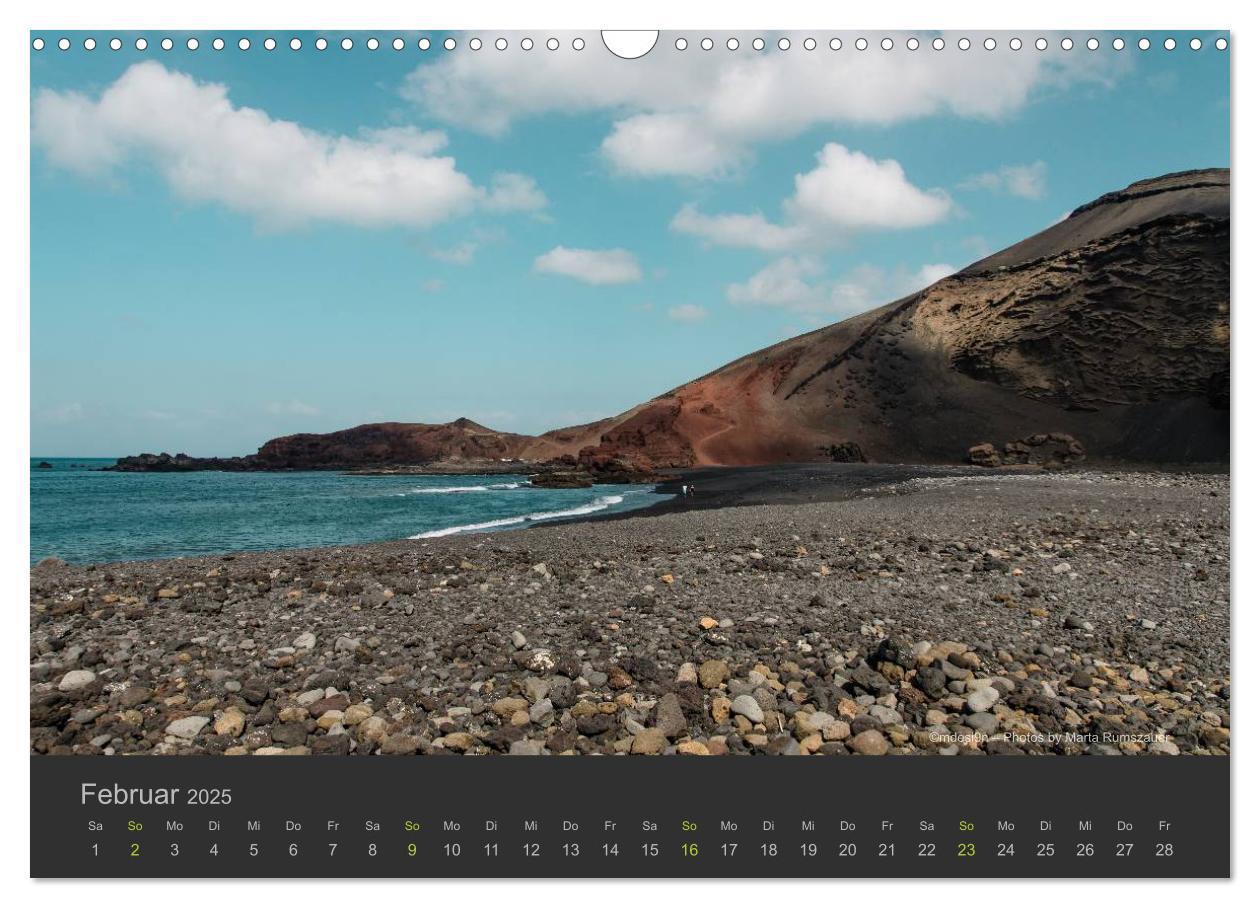 Bild: 9783435496747 | Vulkaninsel ¿ Lanzarote (Wandkalender 2025 DIN A3 quer), CALVENDO...