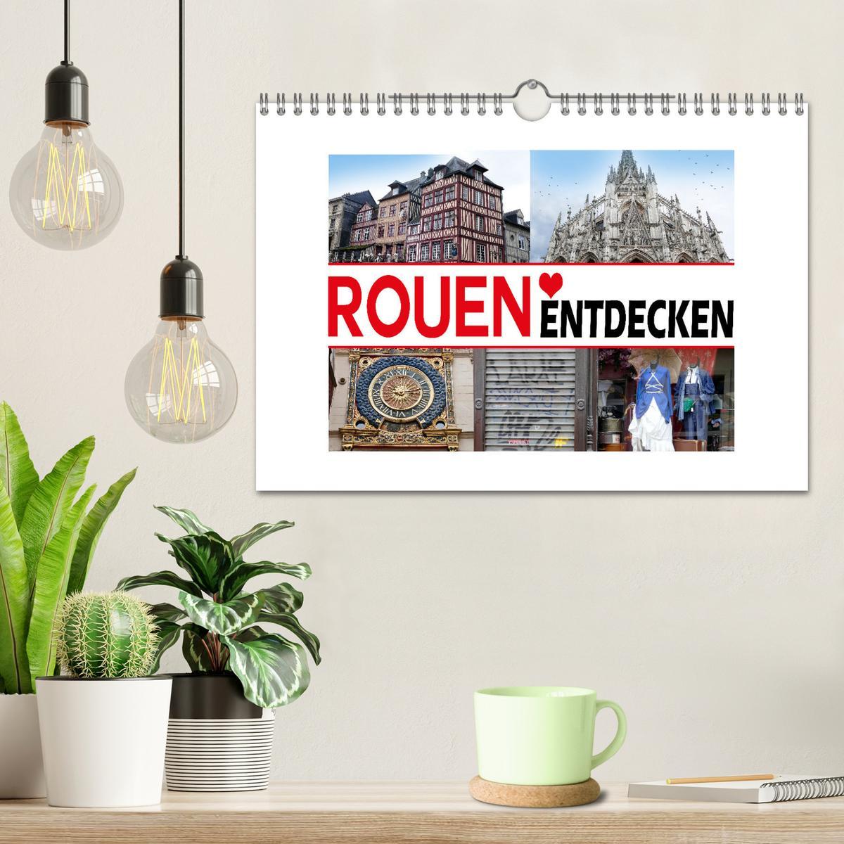 Bild: 9783457224649 | Rouen entdecken (Wandkalender 2025 DIN A4 quer), CALVENDO...