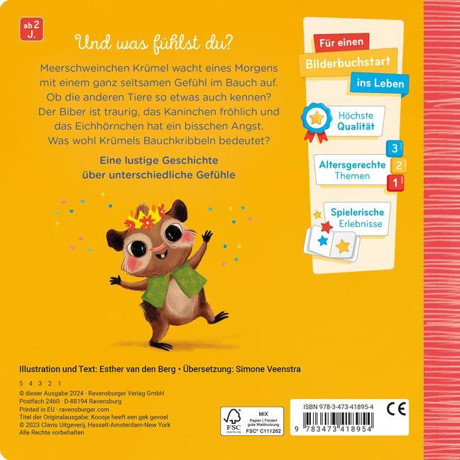 Bild: 9783473418954 | Krümel und die Gefühle | Esther Van Den Berg | Buch | 24 S. | Deutsch