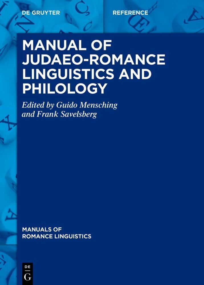 Cover: 9783110302110 | Manual of Judaeo-Romance Linguistics and Philology | Mensching (u. a.)