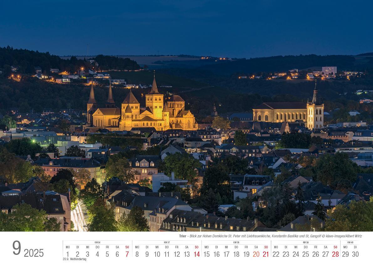 Bild: 9783965352261 | Trier 2025 Bildkalender A3 Spiralbindung | Holger Klaes | Kalender