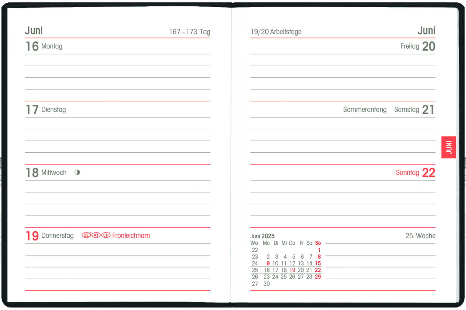 Bild: 4006928024988 | Zettler - Taschenkalender 2025 schwarz, 8,3x10,7cm, Taschenplaner...