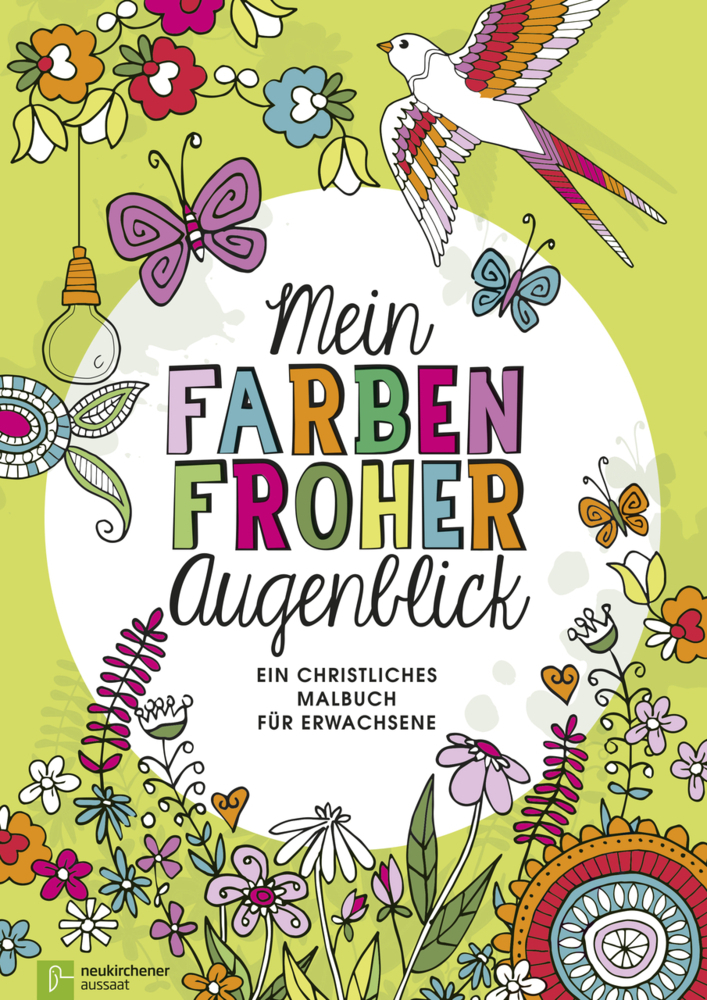 Cover: 9783761563175 | Mein farbenfroher Augenblick | Ein christliches Malbuch für Erwachsene